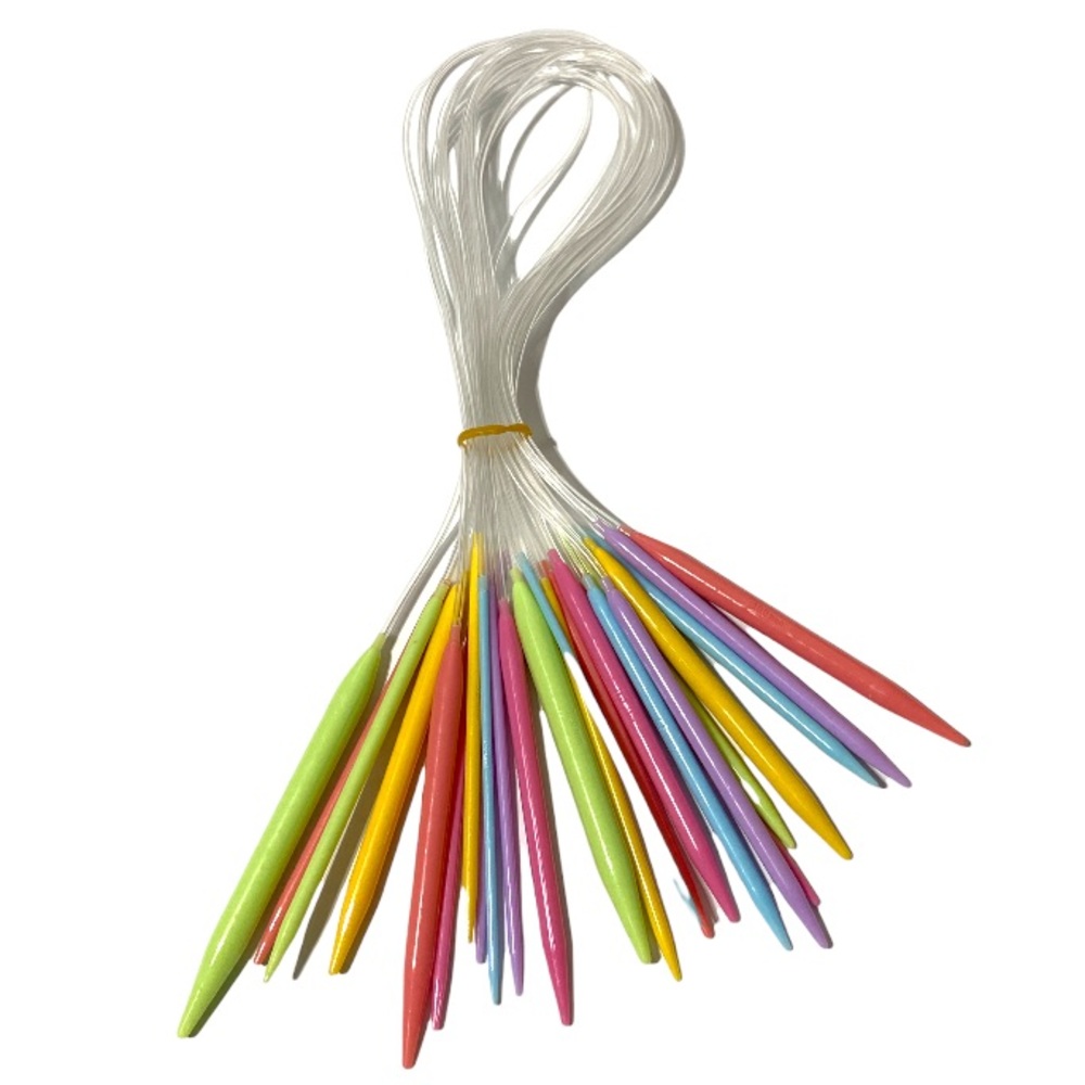 Circular Knitting Needles 12 Pieces Various Sizes Perfect for projects